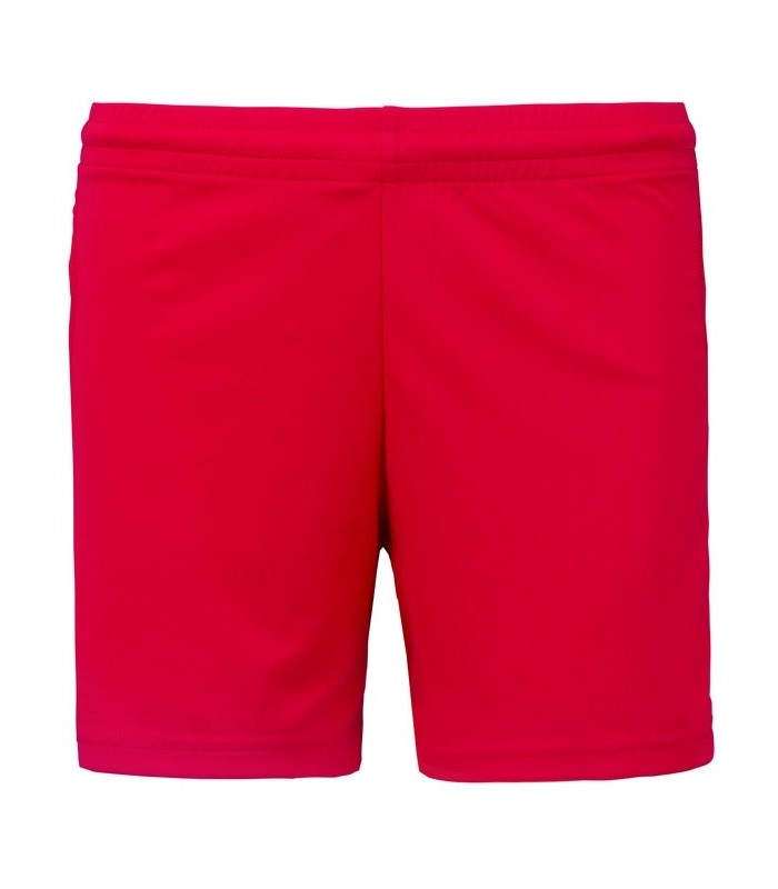 ladies red shorts