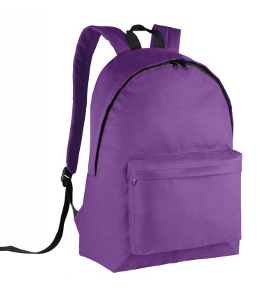 Plain purple outlet backpack