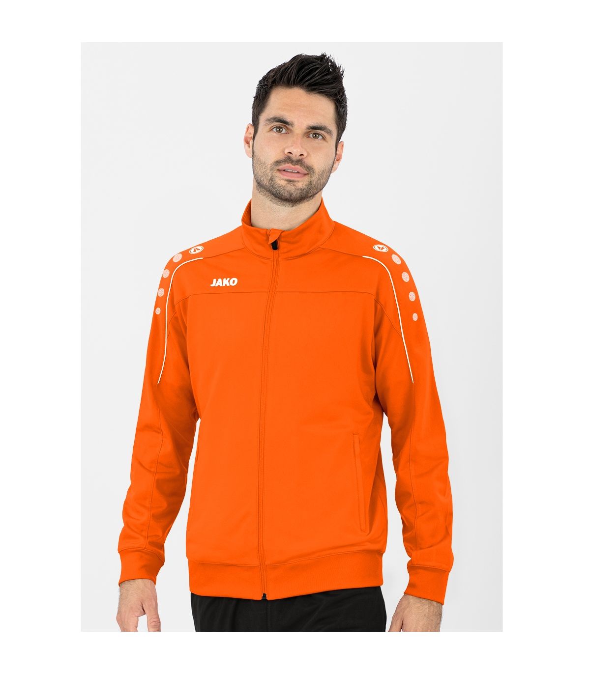 Orange kappa track outlet jacket