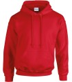 10 x Sweatshirt capuche rouge