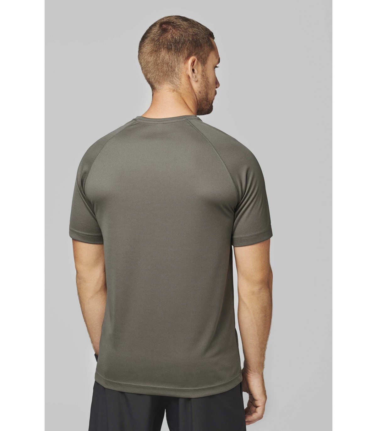 Tshirt Homme PA438 Polyester Tissu léger